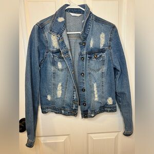 Denim jean jacket, size Medium